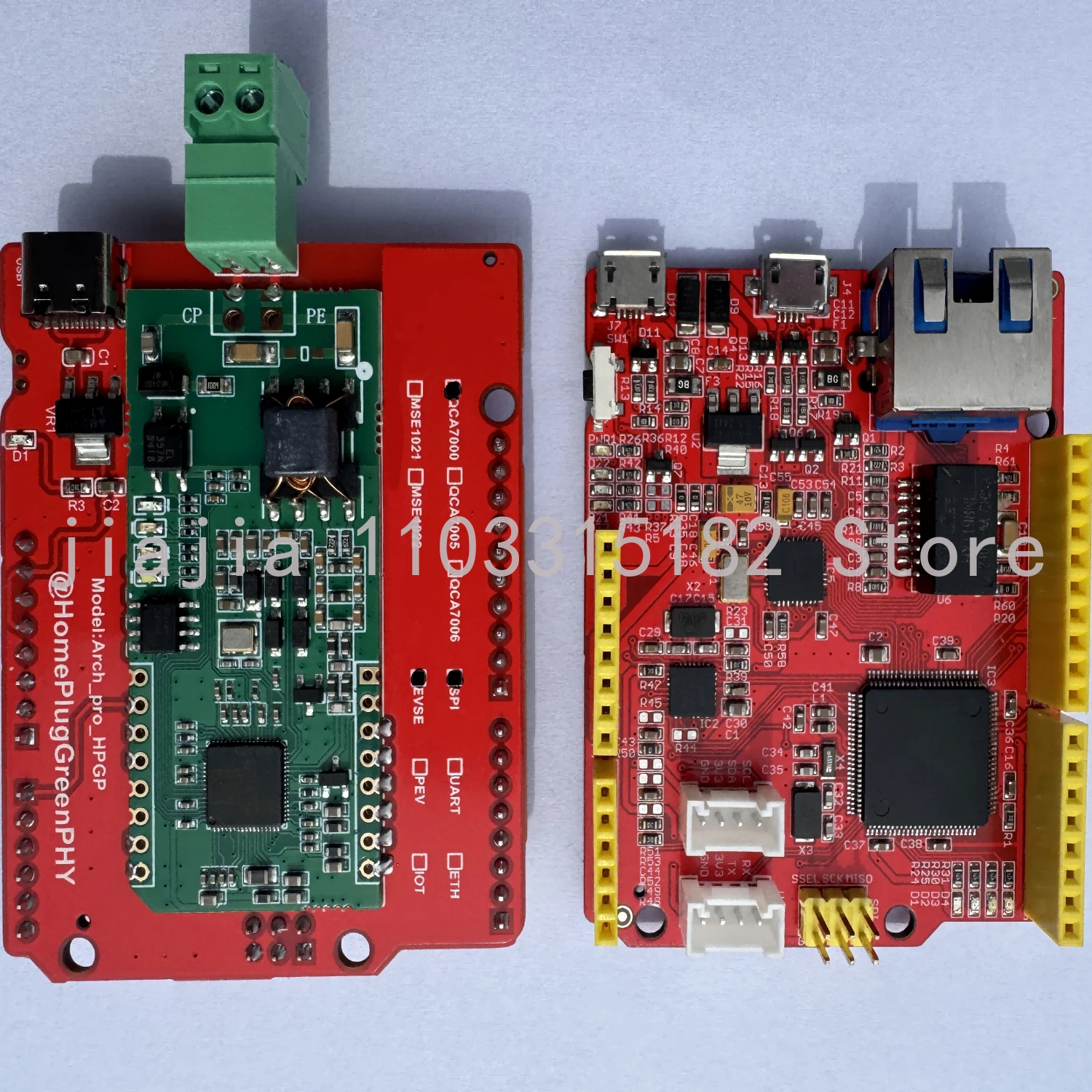 

QCA7000/5GreenPHY development board programmer ISO15118