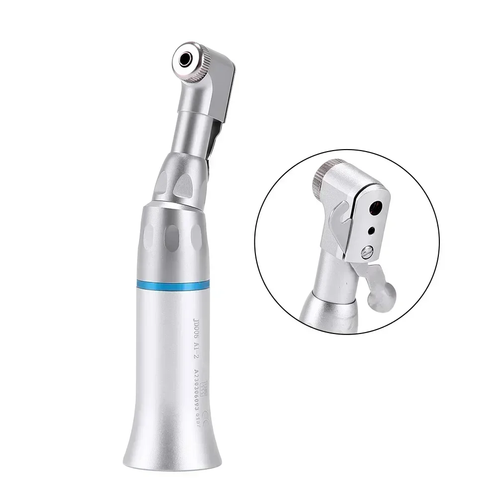 4Pcs/Kit LED High Speed Dental Handpiece Low Speed Kits With Lights E-generator Push Button 3 Water Spray 2/4 Holes