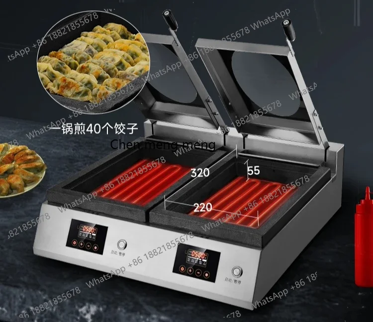 New arrive Intelligent, commercial fully automatic, multi-function, desktop electric thermoelectric pancake machine
