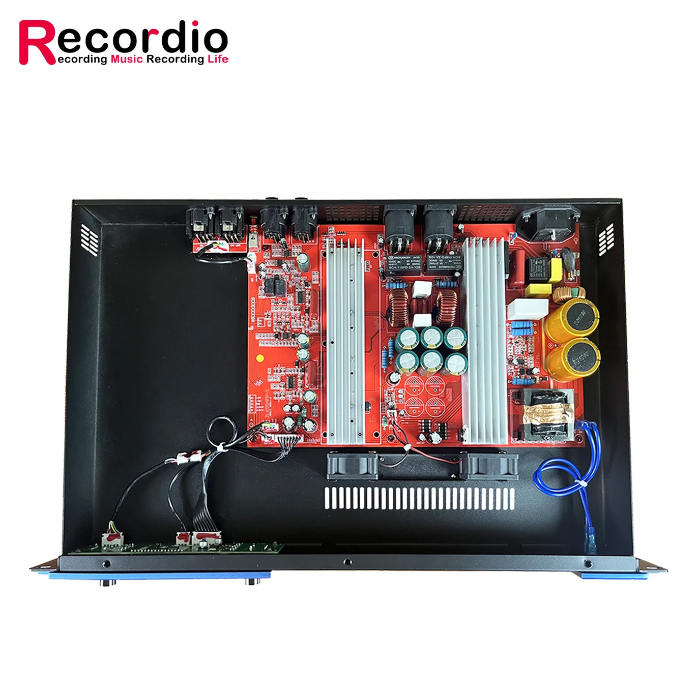 GAP-D2900 Power Amplifier Professional DJ Equipment Line Array Speaker 600W * 2 Stage Bass 1U Power Amplifier