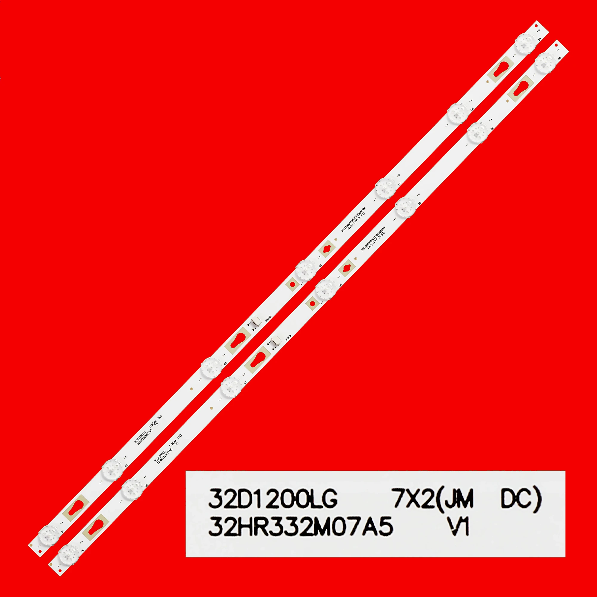 

10/30pcs LED Backlight Strip For 32D1200LG 7x2 32HR332M07A5 V1 4C-LB320T-HRAC
