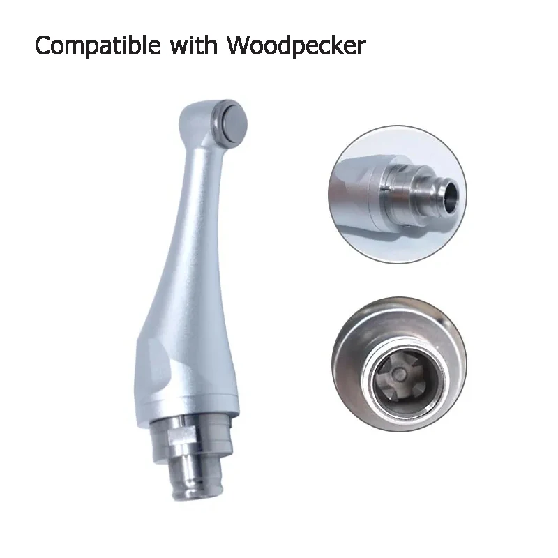 6:1 Endo Super Mini Contra Angle Handpiece Head for Woodpecker 360° Degree Rotating Push Button For Electric Endo Motor