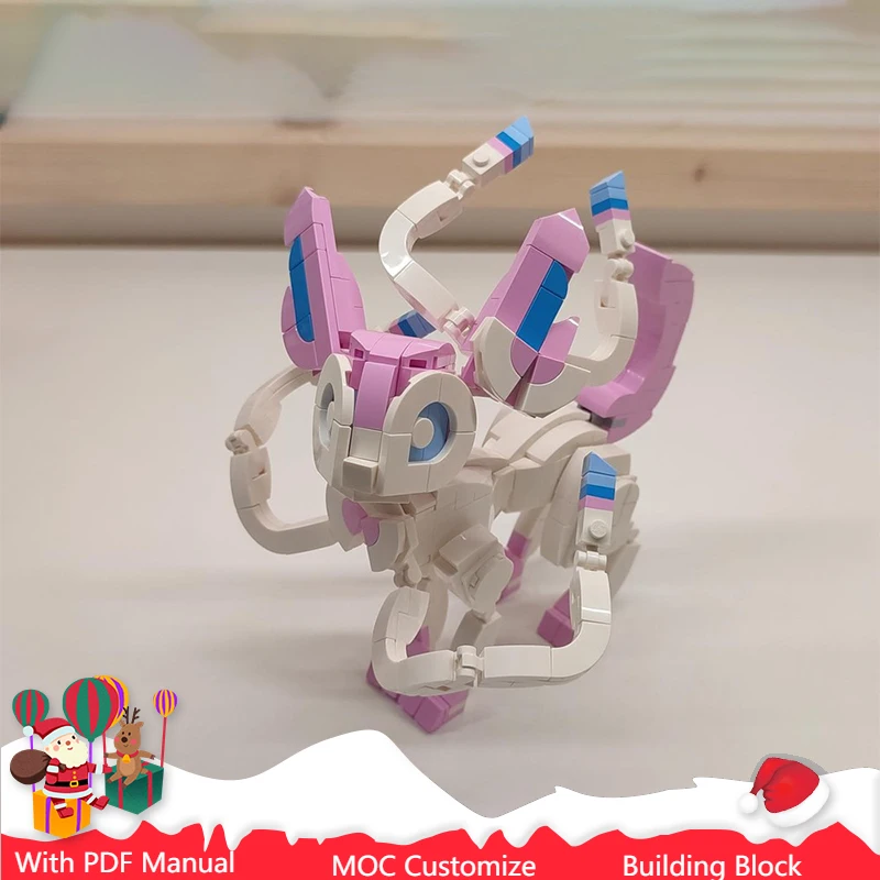 421 パーツ絶妙なエルフ妖精 MOC カスタムビルディングブロックモデルクリエイティブ組み立てレンガディスプレイおもちゃ子供クリスマスギフト