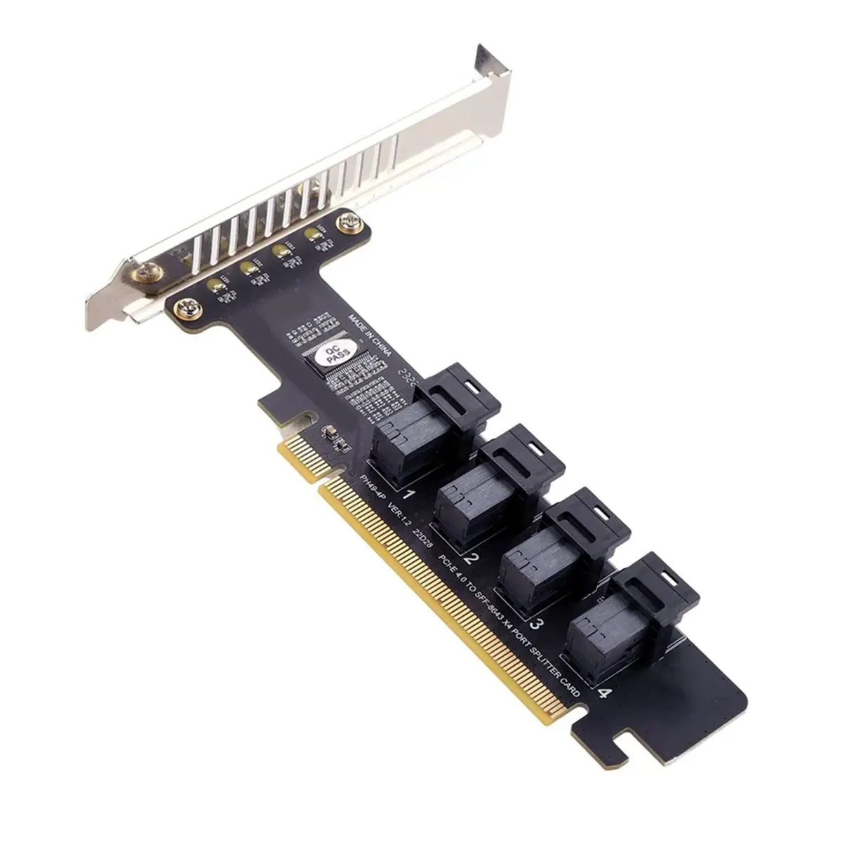 abiu-ph49-pcie-40-x16-to-4-port-u2-expansion-card-supports-x4-x8-x16-motherboard-slots-with-pcie-bifurcation-split-function