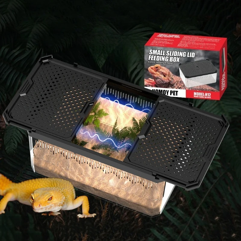 

Террариум для разведения рептилий: для хамелеонов, гекконов, ящериц, рогатых лягушек. Дышащий, с защитой от побега.