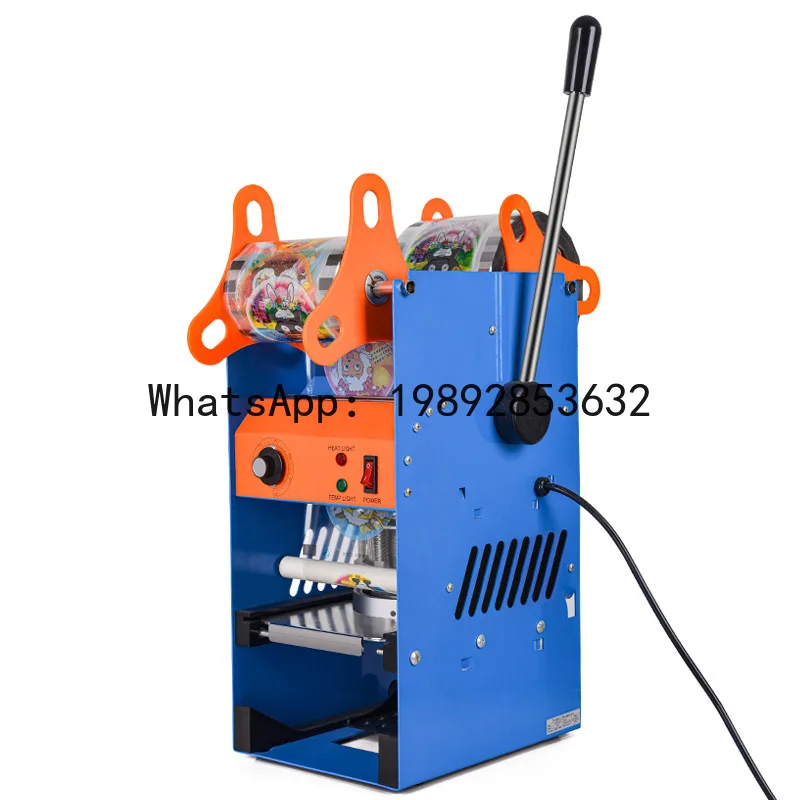 QQ Manual beverage hand pressure sealing machine milk tea cup soy milk sealing machine cup pressing machine