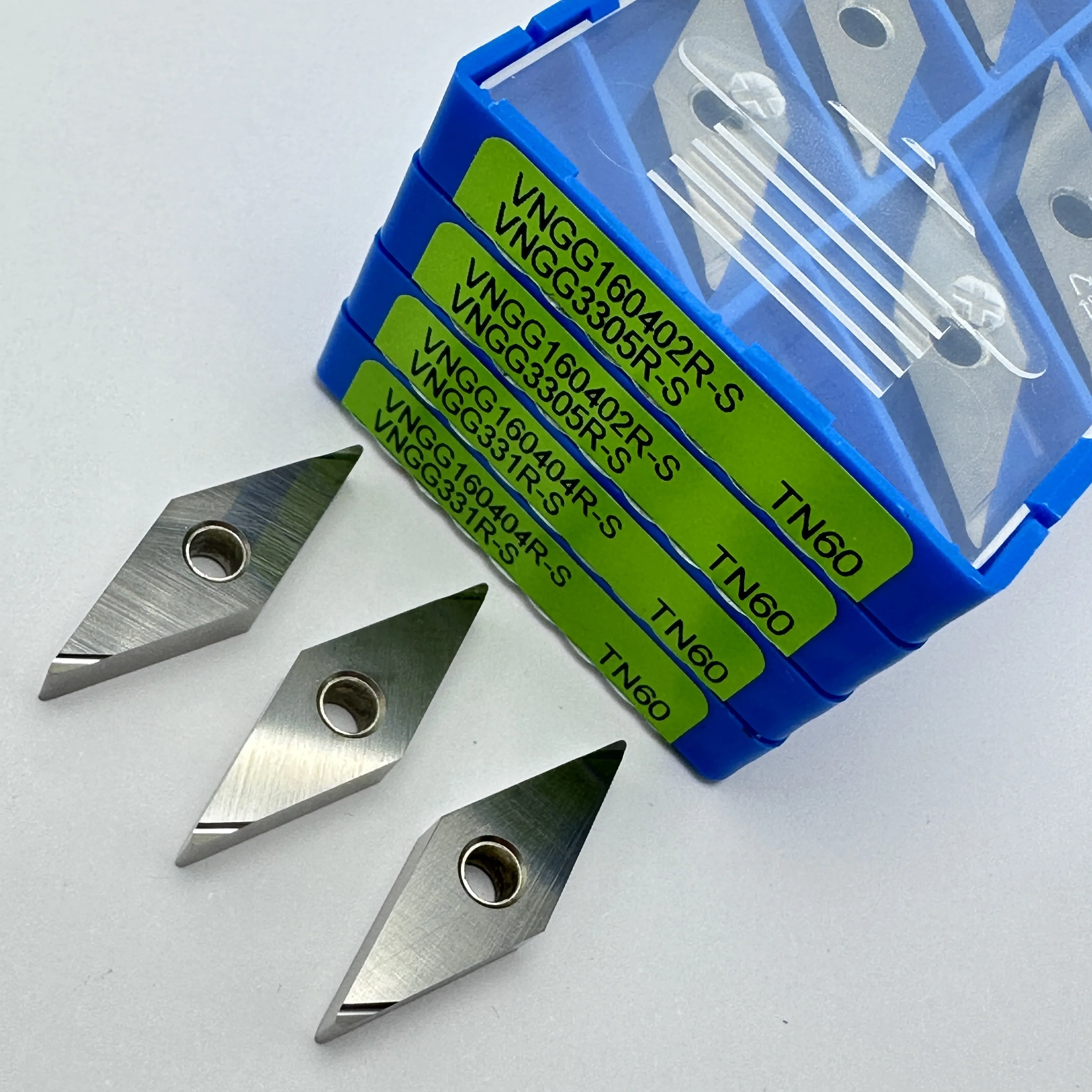 

VNGG160402 VNGG160404R-S/R-H TN60 High Quality Cermet Tool Cutting Tools Steel Processing CNC Turning Lathe Insert tools