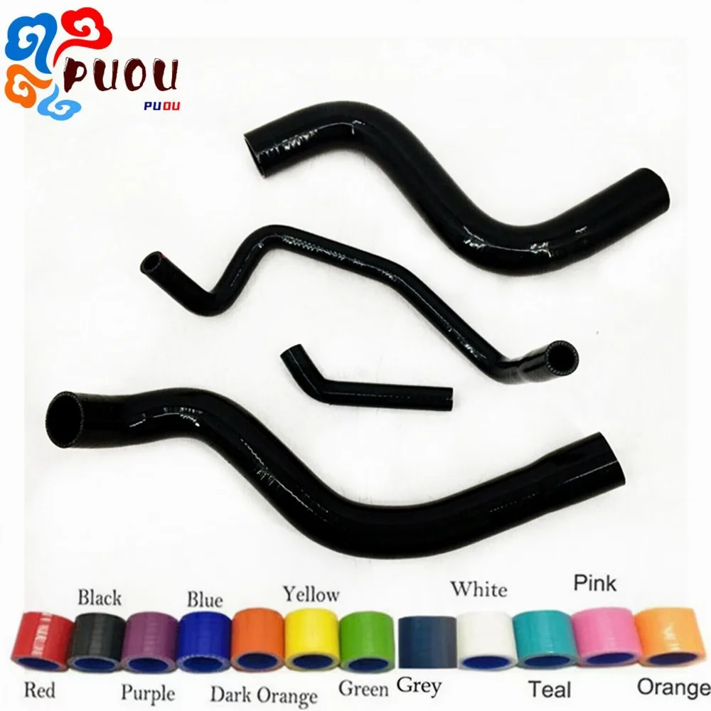 

For 1985-1995 Porsche 928 5.0/5.4 Silicone Radiator Upper & Lower Heater Hoses Kit