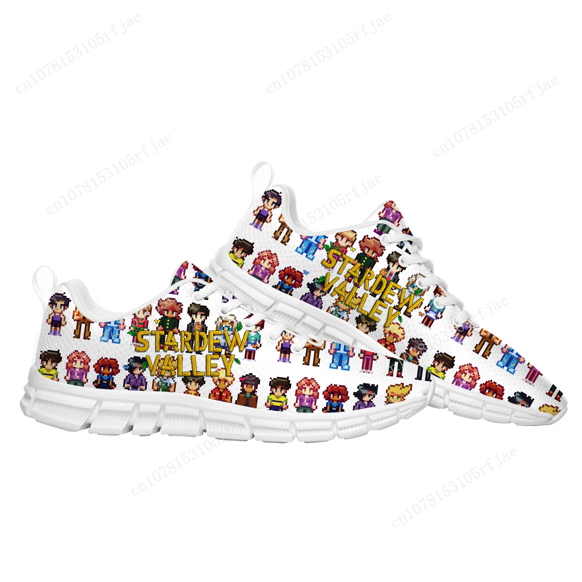 

Stardew Valley Sports Custom Shoes High Quality Cartoon Game Men Women Teenager Children Sneaker Tailor Made Couple Built Shoes