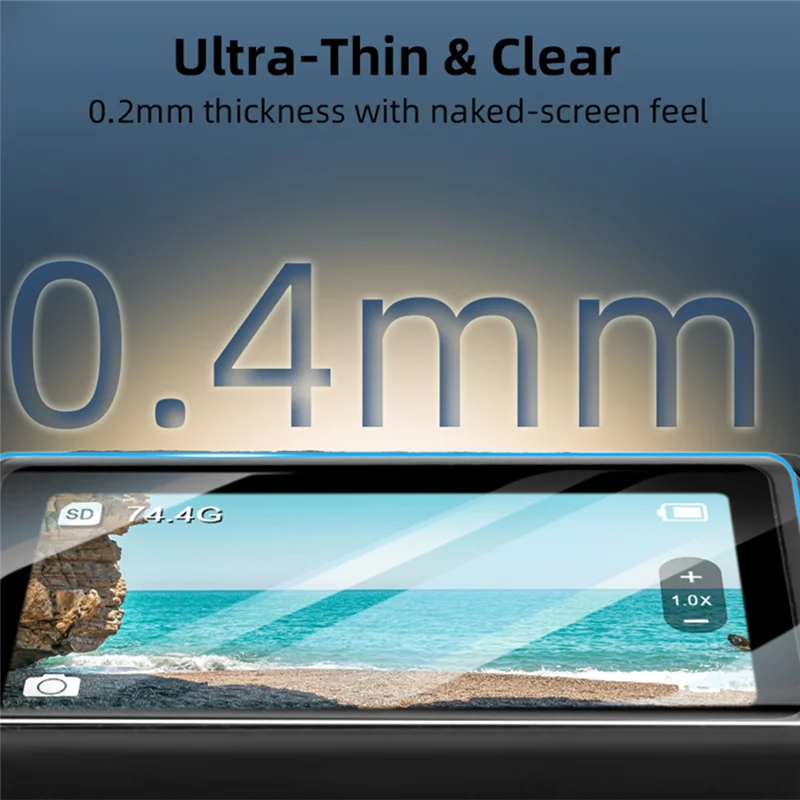 BAAY For DJI Osmo Action5pro Lens And Screen Anti-Reflection AR Film With Support Bracket Accessories