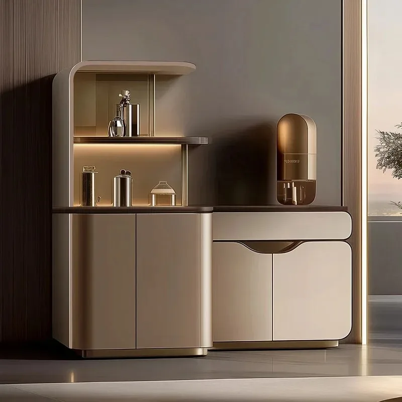 Organizers Living Room Cabinets Wooden Modern Bedroom Storage Display Cabniet Salon Space Saving Szafki Do Salonu Furniture Home