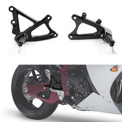 Motoecycle Front Rider Footrest Foot pegs Bracket Set For Yamaha YZF R1 YZFR1 2009-2014 2013 2012 2011 2010