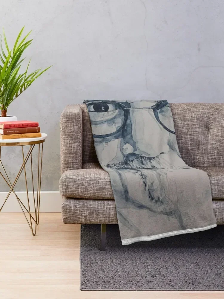 Billy Connolly - Watercolour Throw Blanket Softest Blankets Sofas Of Decoration Bed Fashionable Blankets