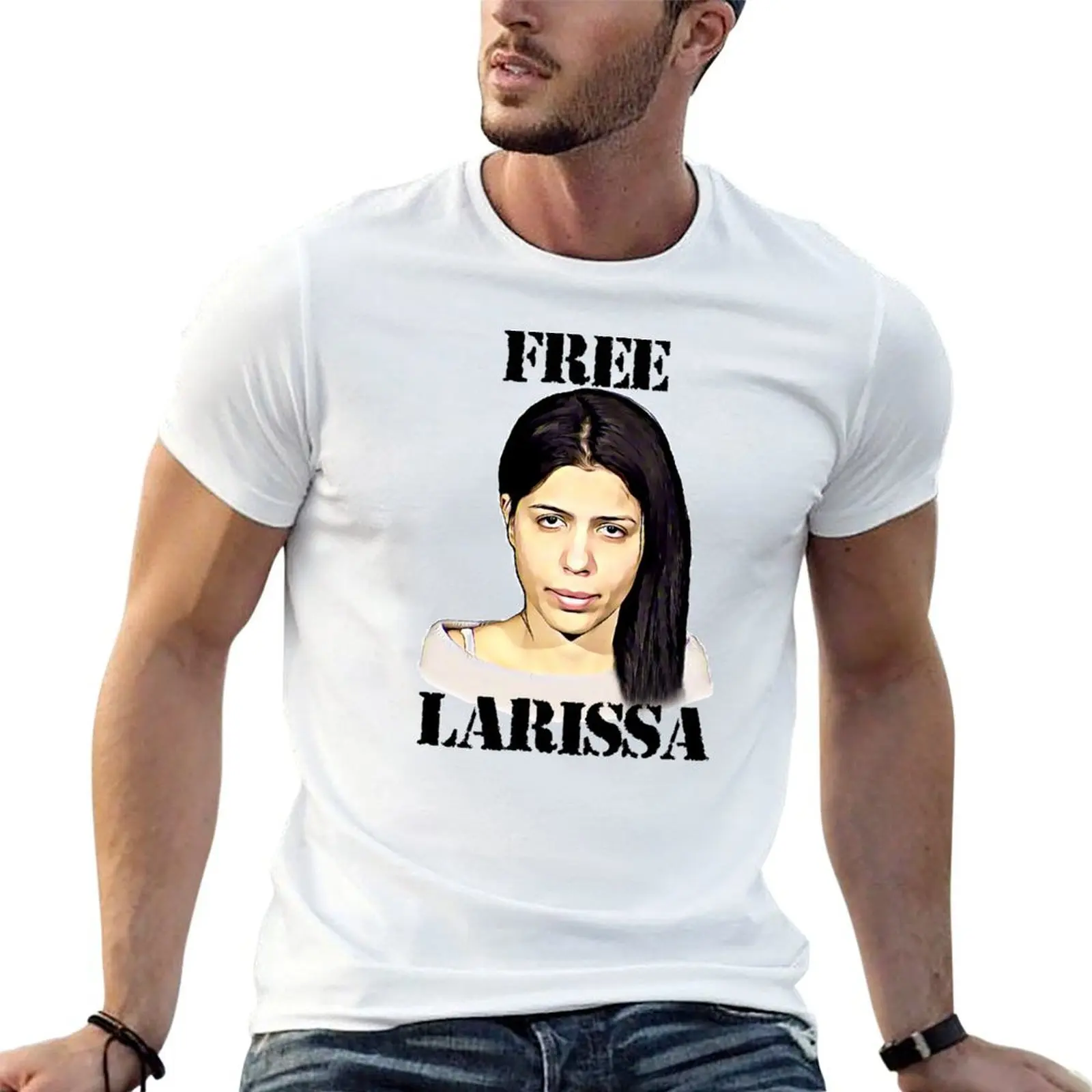 

90 Day Fiance - Free Larissa T-Shirt t shirts for man pack white t shirts designer T-Shirt