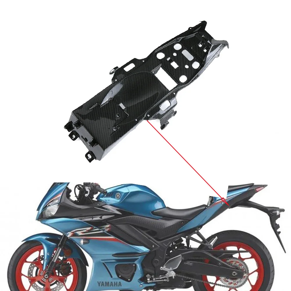 For Yamaha YZF-R3 YZF R3 2020 2021 2022 2023 2024 3K Carbon Fiber Underseat Fairing Motorcycle Accessories Fairings Kit Parts