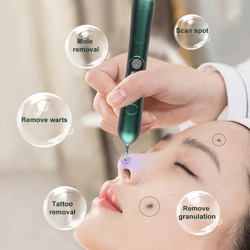 9 Level Plazma Pen Burn Tag Common Meat Warts Remover Pencil from Papilloma Apparatus for Removing Skin Growth Moles Accrocordon