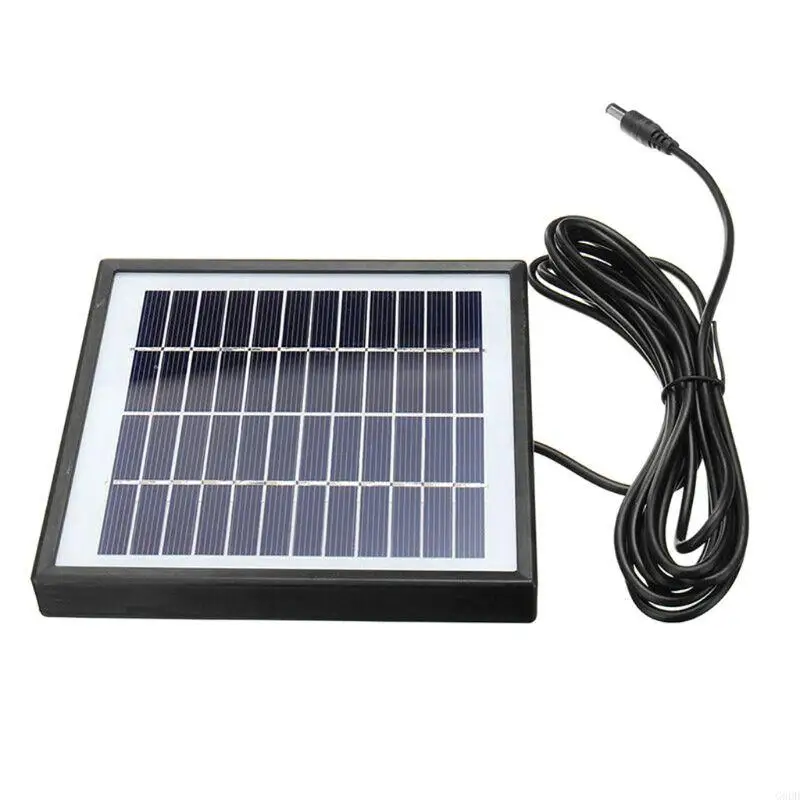 

G6DD 12V 5W Polysilicon Solar Panel Battery for Outdoor Camera Light