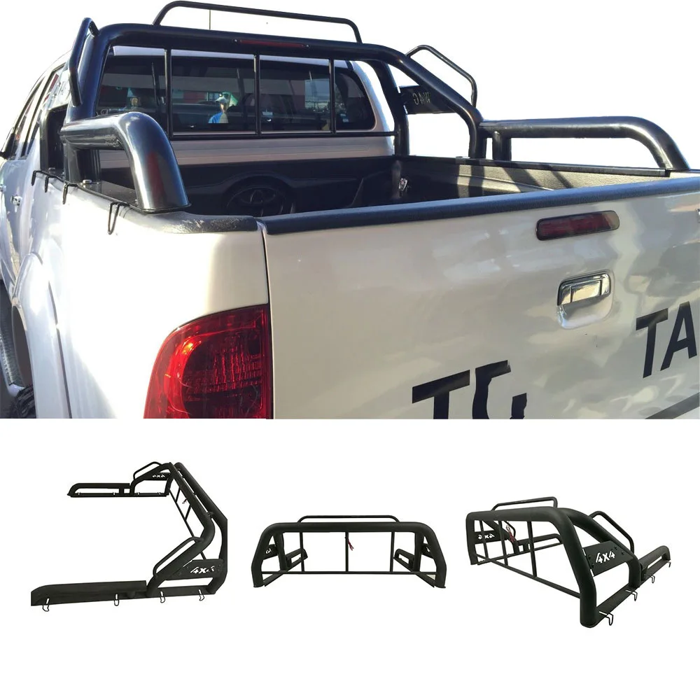 Factory Direct Luxury Iron Gantry Pickup Truck Roll Cage New Cross-Border Foreign Trade Supply Exterior Accessories for Rear Car