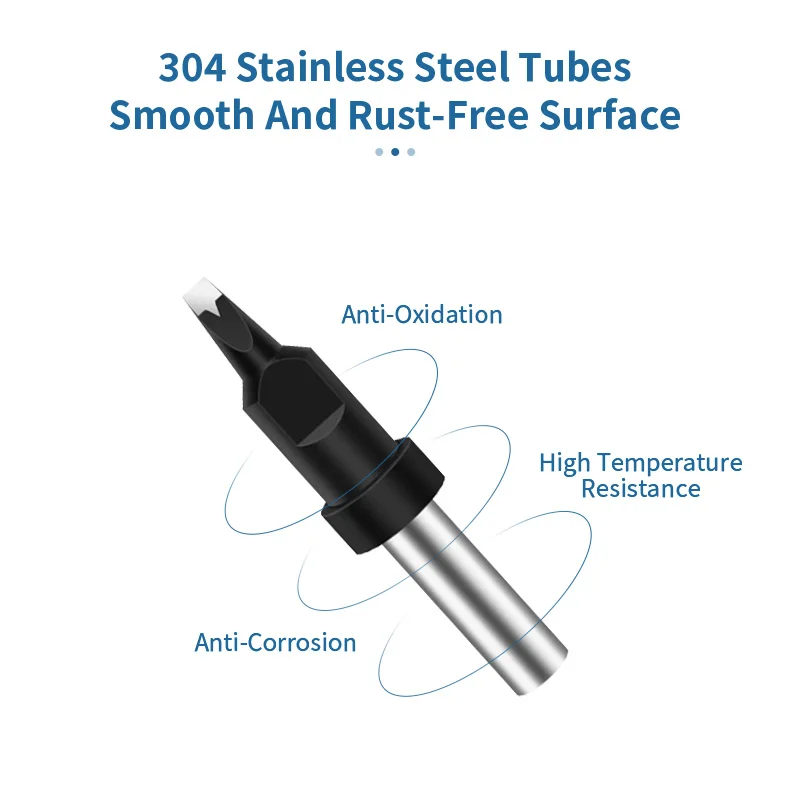 911 Series Soldering Iron Tips High Frequency Temperature Control Fit QK Quick Auto Soldering Machine