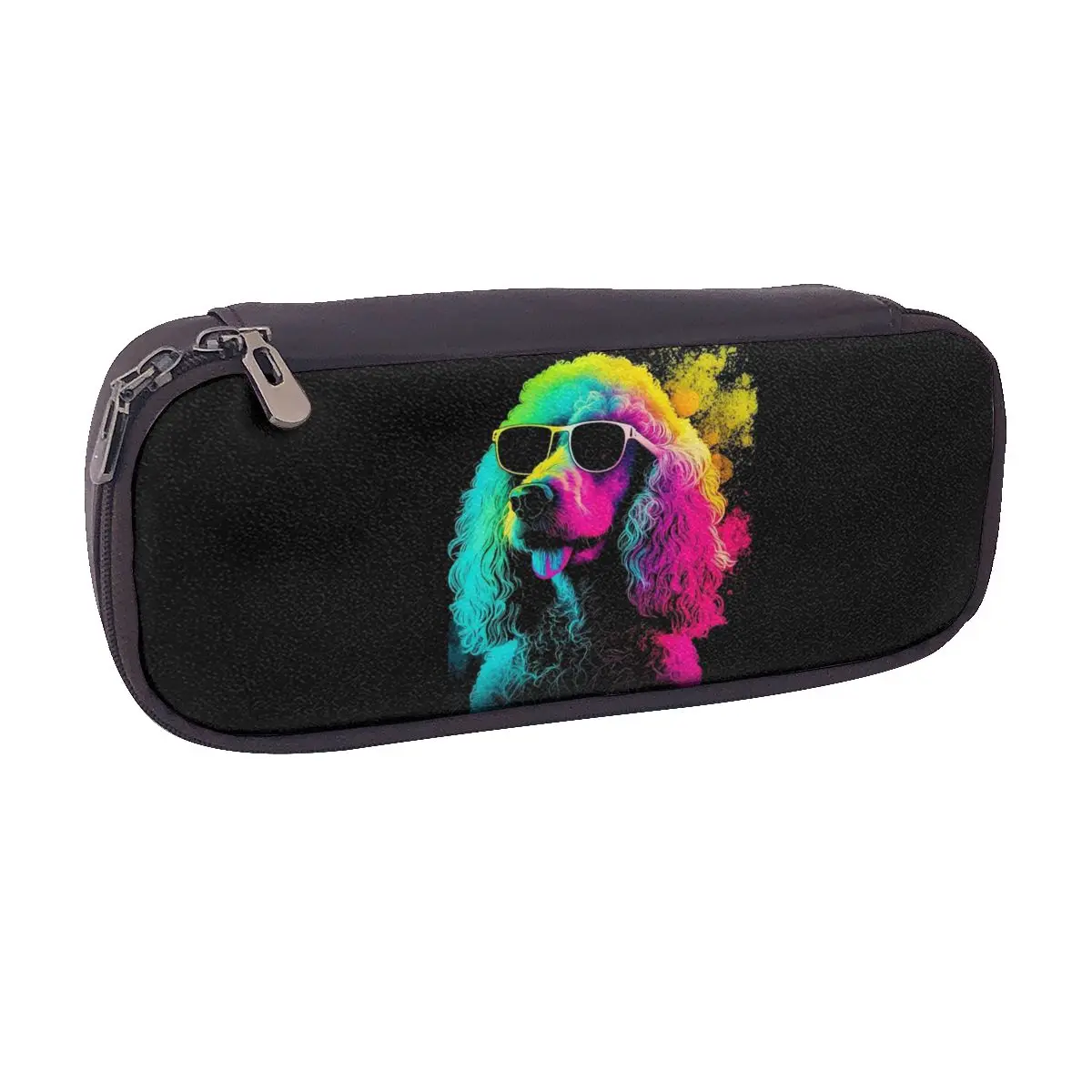 

Пенал из кожи пуделя для детей, подарки, коробка для ручек, сумка для карандашей, канцелярские принадлежности, сумка-держатель для ручек