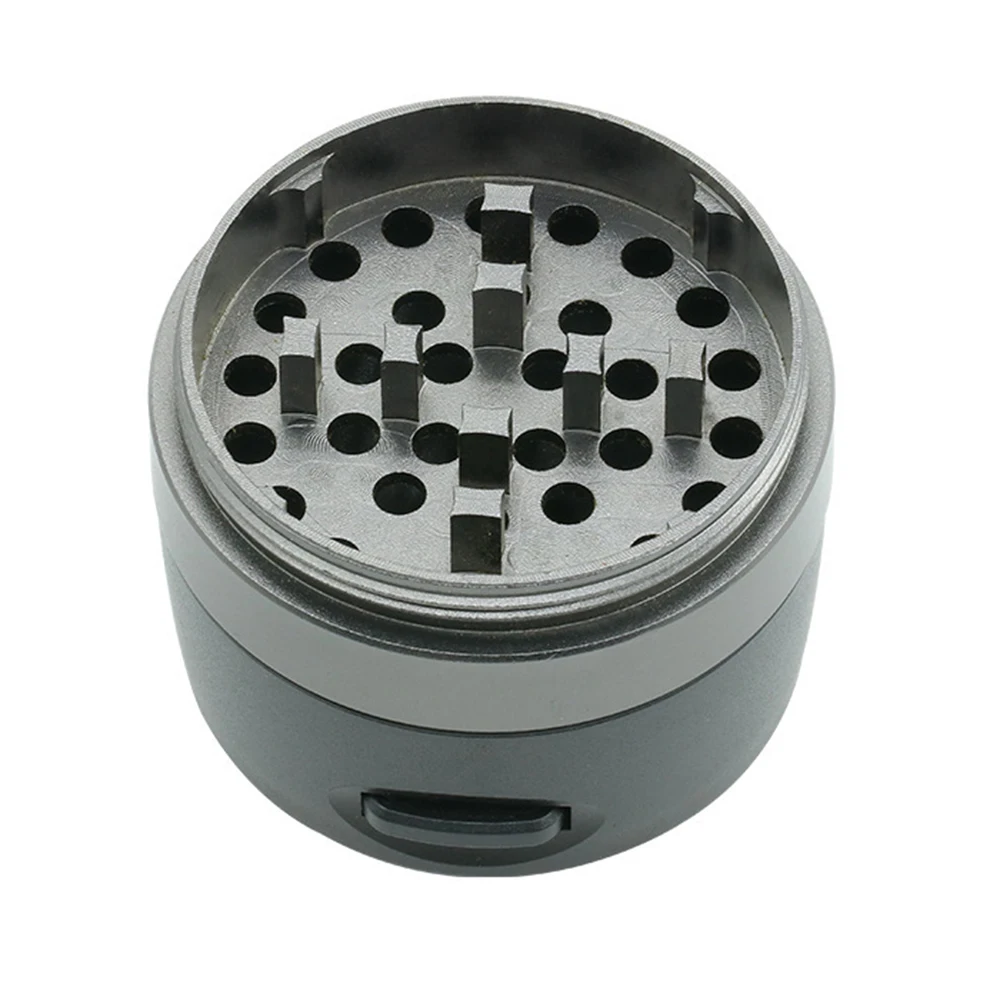 Electric Dry Herb Grinder Automatic Grass Crusher Tobacco Mini USB Herbal Spice Mills Smoking Accessories Gift Packing