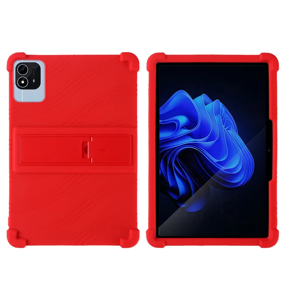 For TABWEE T20 10.1inch Android15 Tablet PC Tablets protective cover Soft Silicone  Shockproof Adjustable Stand sleeve Shell