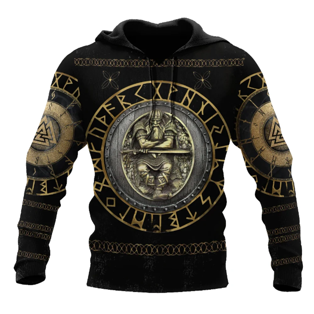 الخريف الرجعية هوديس للرجل البلوز العصرية الرجال القبلية الوشم رمز مطبوعة الرجال جديد Harajuku كنزة قطيفة ملابس رجالي