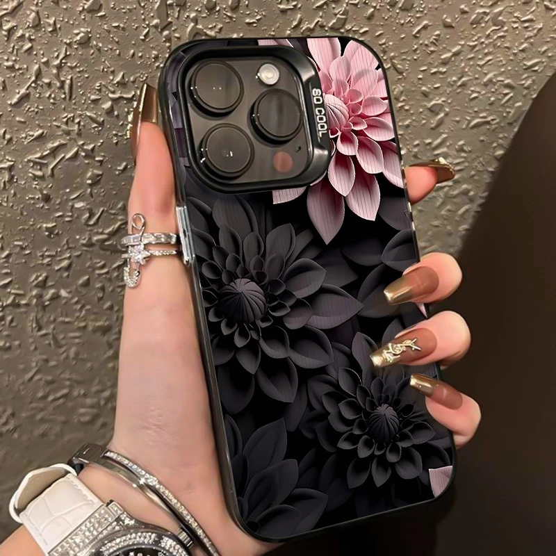 

Creative 3D Floral Pattern Phone Case For Samsung Galaxy A56 A55 A54 A53 A26 A26 A24 A36 S25 Ultra S24 Plus S23 FE S22 TPU Cover