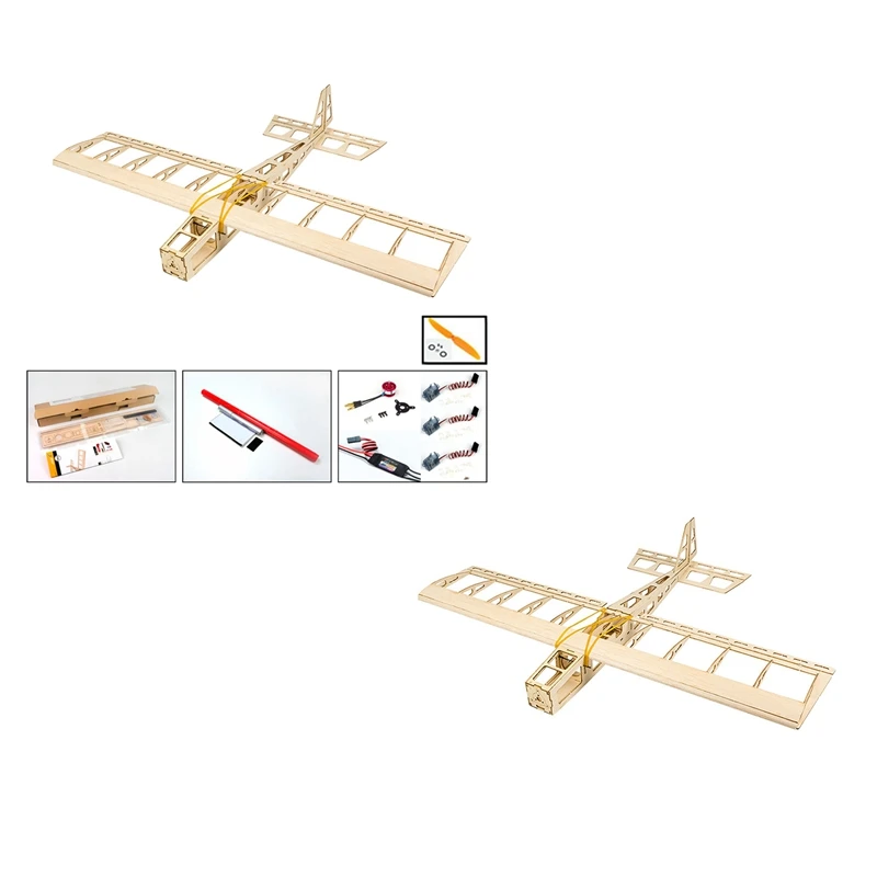 

R03 STICK-06 Airplane 580Mm Wingspan Balsa Wood DIY Electric Aircraft RC Flying Toy Version Unassembled