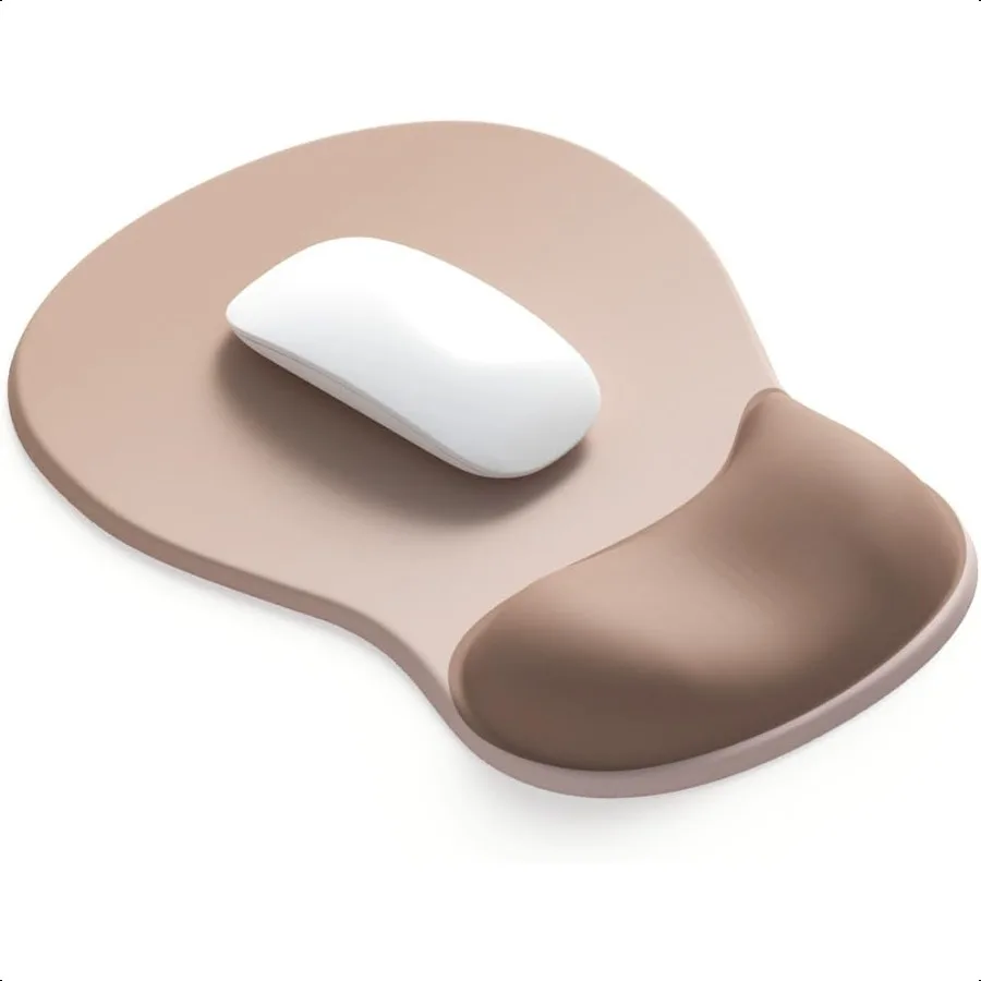 

ErgoComfort гелевый коврик для мыши с подставкой для запястий, эргономичный офисный коврик для мыши с портом на запястье, нескользящий дизайн, аксессуары для стола, коврик для Hme Decor 06M