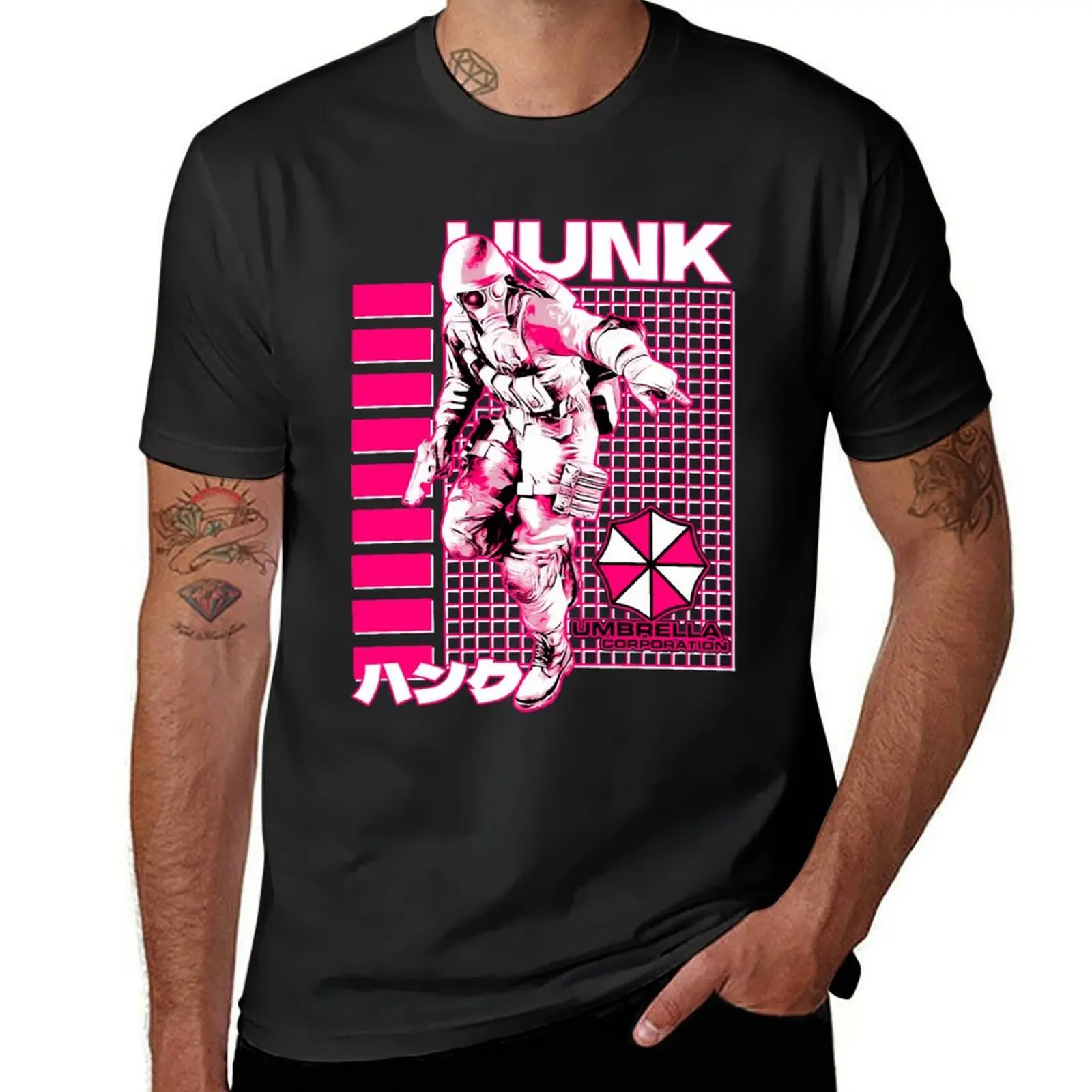

Футболка Hunk Classic 173, дизайнерские рубашки, хлопковые мужские футболки в тяжелом весе, одежда для мужчин