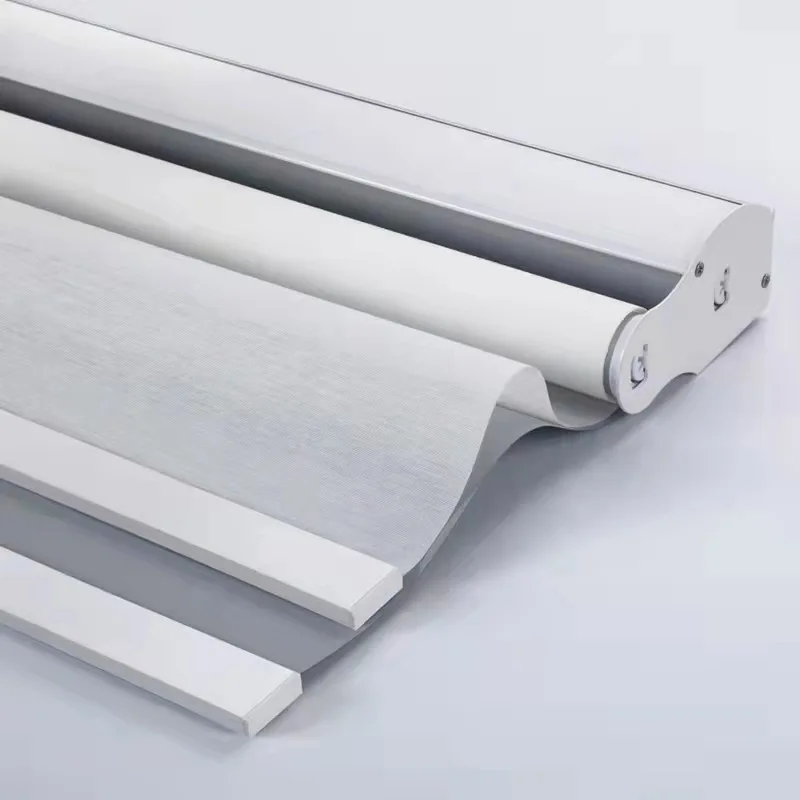 Double Layers Day and Night Roller Blinds, Double Layers, Window Shades with Valance, Customized Size