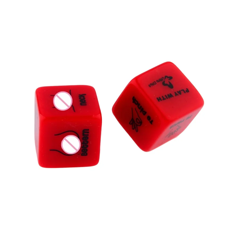 SM الجنس تشكل النرد الاكريليك اللؤلؤ النرد جمع زوجين الجنس ليلة ضوء النرد حديثا غرفة نوم ألعاب شقي الجنس لعب