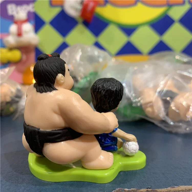 PepsiColao Figure Football Star Sumo Model Ornaments Accessories Toys In 2002 Collection Present