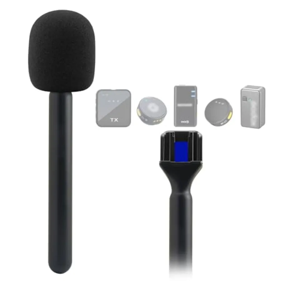 

Stand for Magnet Handheld Mic Mount Neewer CM28 PQRQP 3 in 1 Microphone GODOX Magic XT1 RIBIU LIBERVOX WM01 Gamiity M9 Wireless