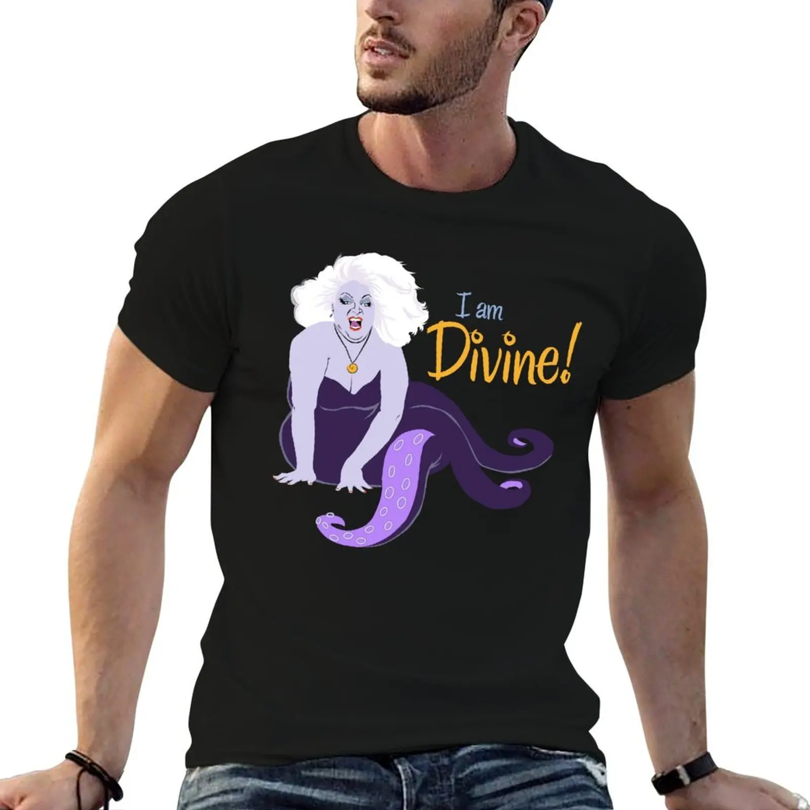 

I Am Divine T-Shirt t shirts for man graphic tees t shirts for man cotton T-Shirt