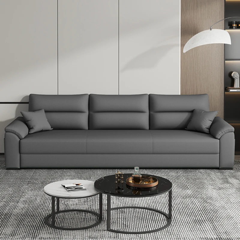 

Faux Leather Living Room Sofas Black Armchair Daybed Lazy Sleeper Sofas Lounges Modern Recliner Divano Letto Home Furniture