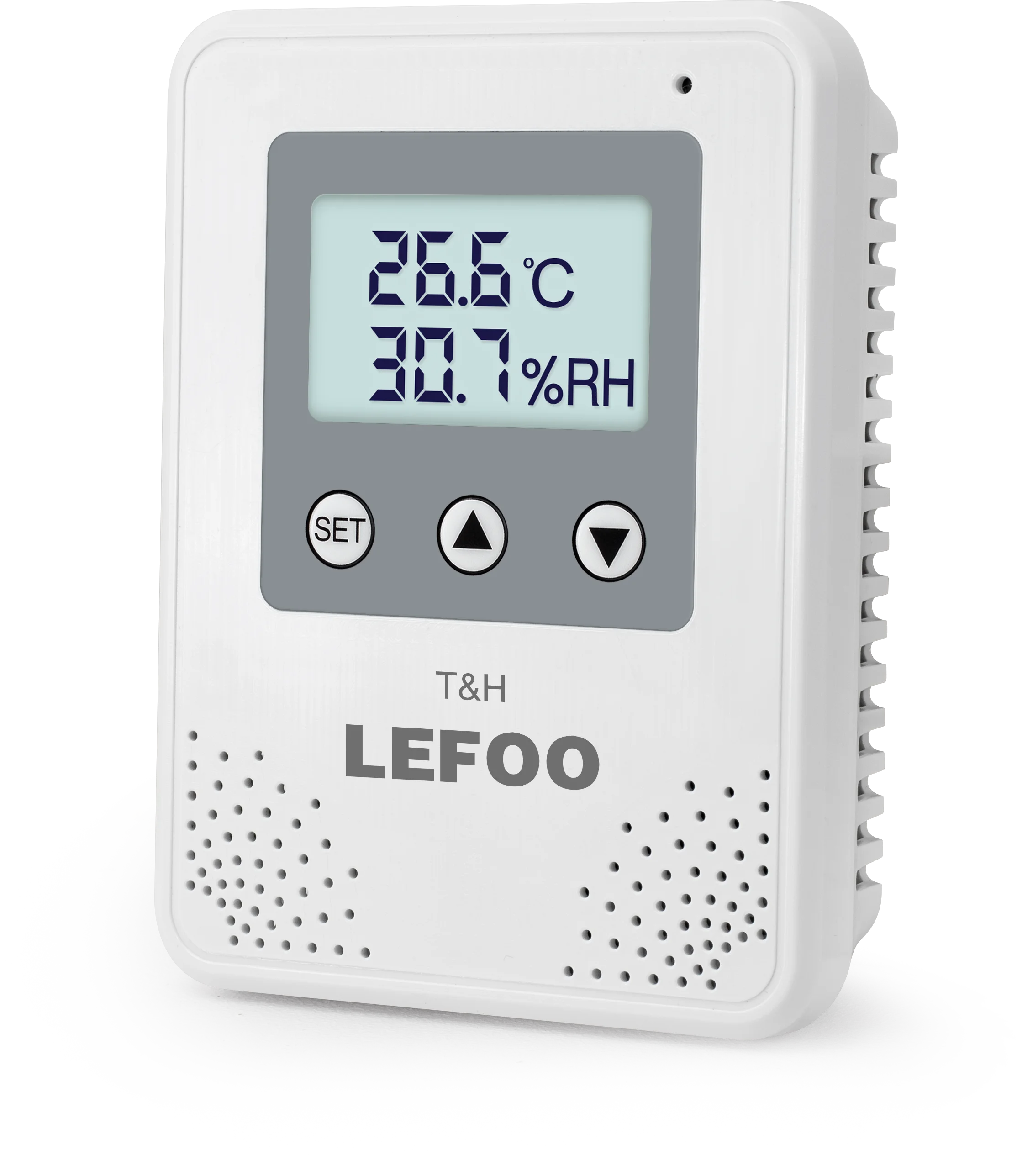 LEFOO CE ROHS Certified LCD Display Temperature Humidity Controller Transmitter Sensor With Relay And Alarm Function