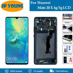 Original For Huawei Mate 20 X LCD Display EVR-L29 EVR-AL00 EVR-TL00 Touch Screen Digitizer Assembly For Huawei Mate 20X Replace