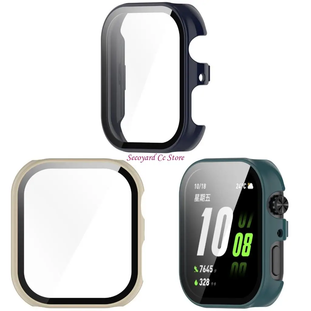 

N3uc Watch Case с смягченной стеклянной пленкой для Rossini 2i Protector Cover SmartWatch Screction Protector Film SmartWatch