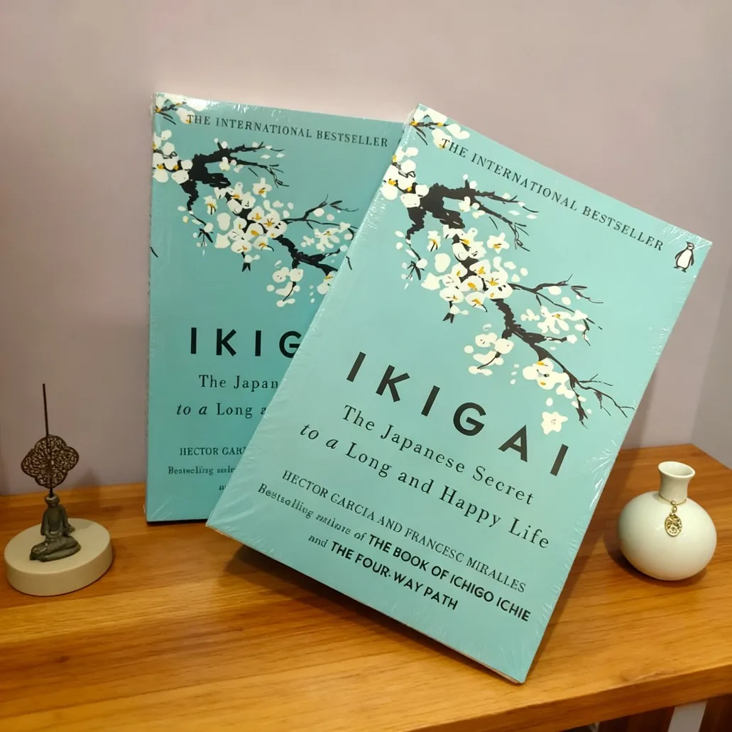 

The Japanese Secret Philosophy For A Happy Healthy By Hector Garcia Book Rebuilding Happiness + A Book About Hope Fiction