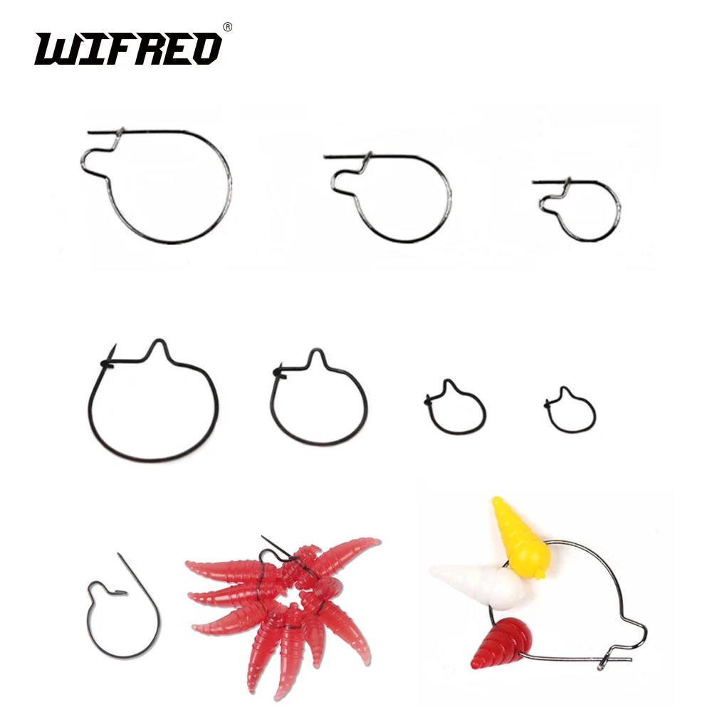 Wifreo 20Pcs Maggot Clip Maggot ผม Rigs Klips Terminal ปลาคาร์พ Umpan Pancing อุปกรณ์เสริม Clip Tackle ทั้งหมดขนาด S M L