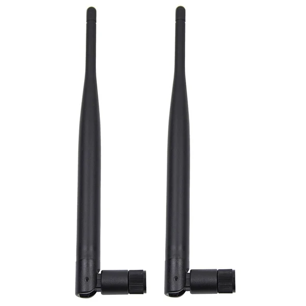 4 x 6DBi 2.4GHz 5GHz Dual Band WiFi RP-SMA Antenna + 4 x 35cm U.Fl / IPEX Cable