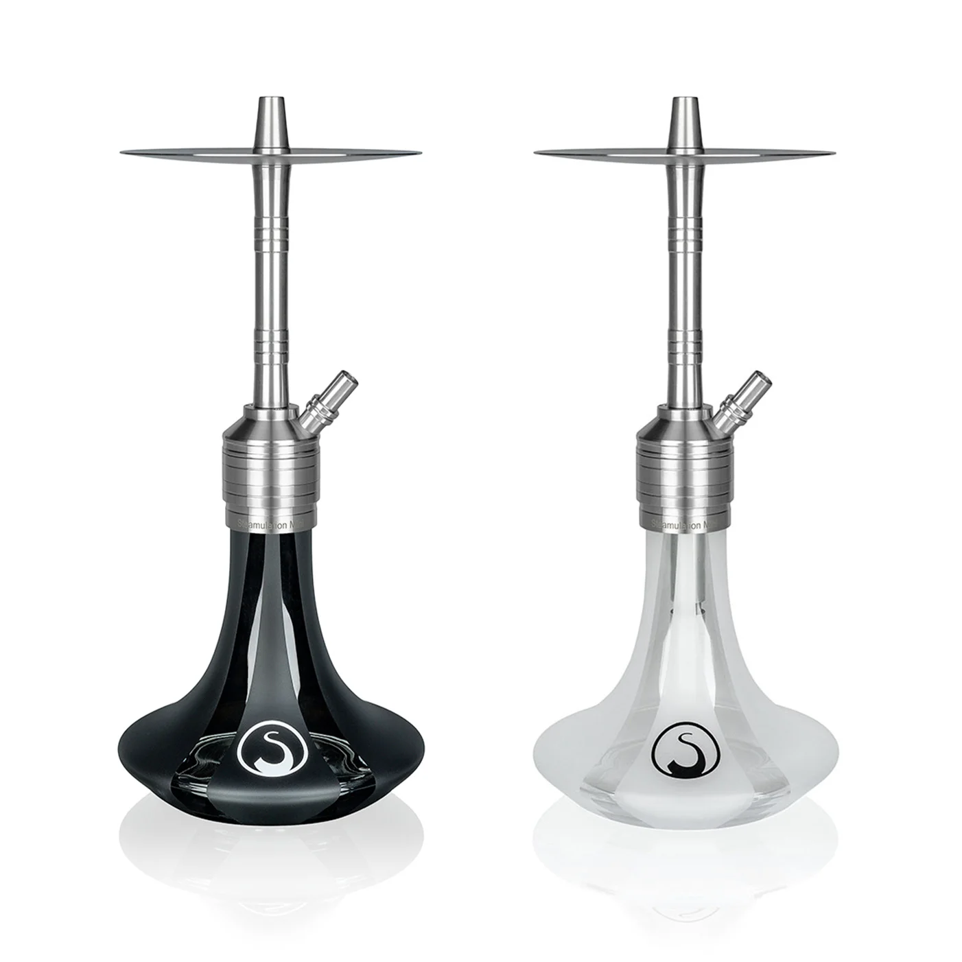 

Кальянный набор Steamulation Mini из нержавеющей стали 304 со стеклянной колбой и одной трубкой