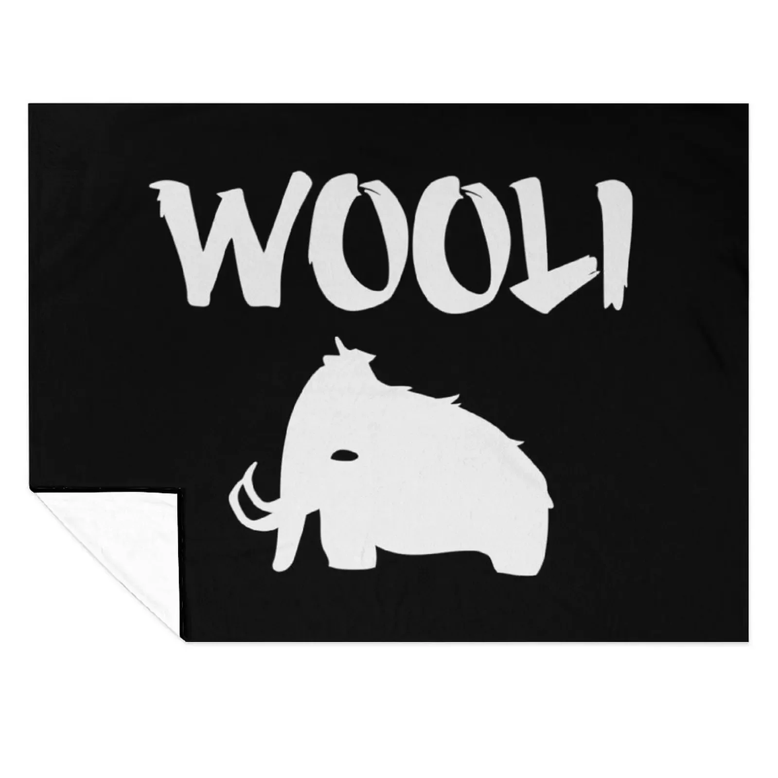 

Wooli Merch Wooli Logo Throw Blanket Personalized Gift warm winter Plaid on the sofa anime Blankets