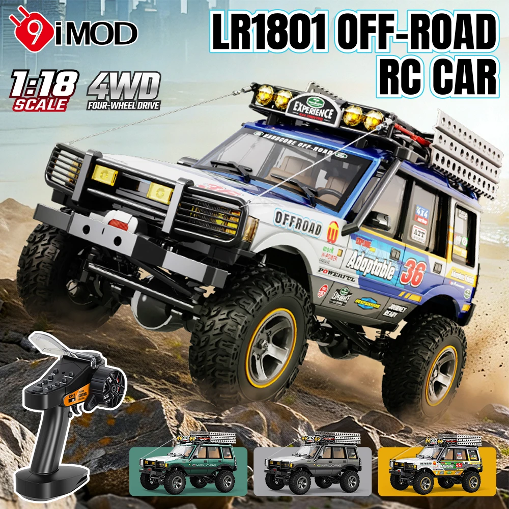 

Радиоуправляемая машина 9IMOD LR1801, внедорожник 1:18, полноприводная профессиональная модель на радиоуправлении, игрушечная машинка для мальчиков и взрослых