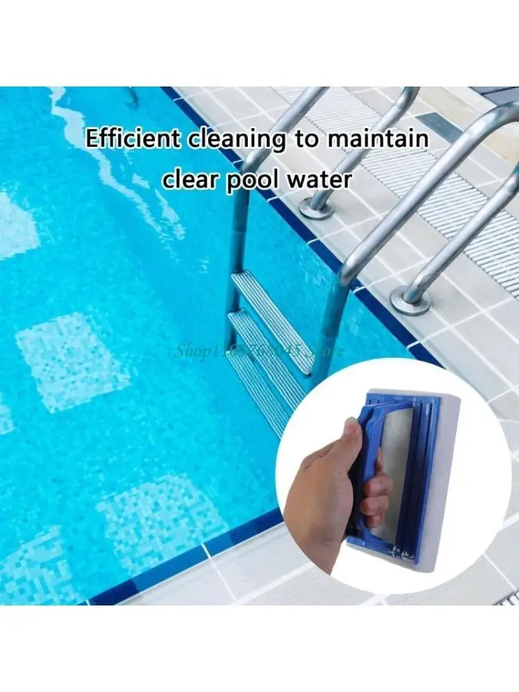 

R53F Набор из 3 губок для чистки бассейна с нескользящей ручкой для удобного использования при чистке стенок бассейна