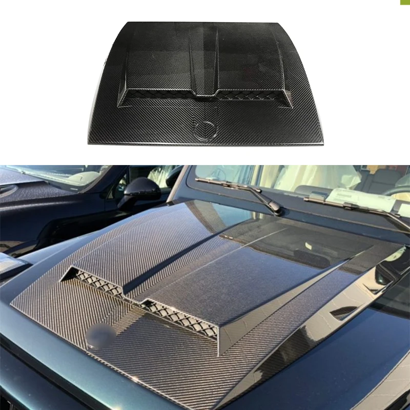 

STLF2019-2022Year G Class W463A G500 G350 G63 Carbon Hood for W464 G63 G500 G350 B Style Carbon Fiber Bonnet Front Hood Scoop