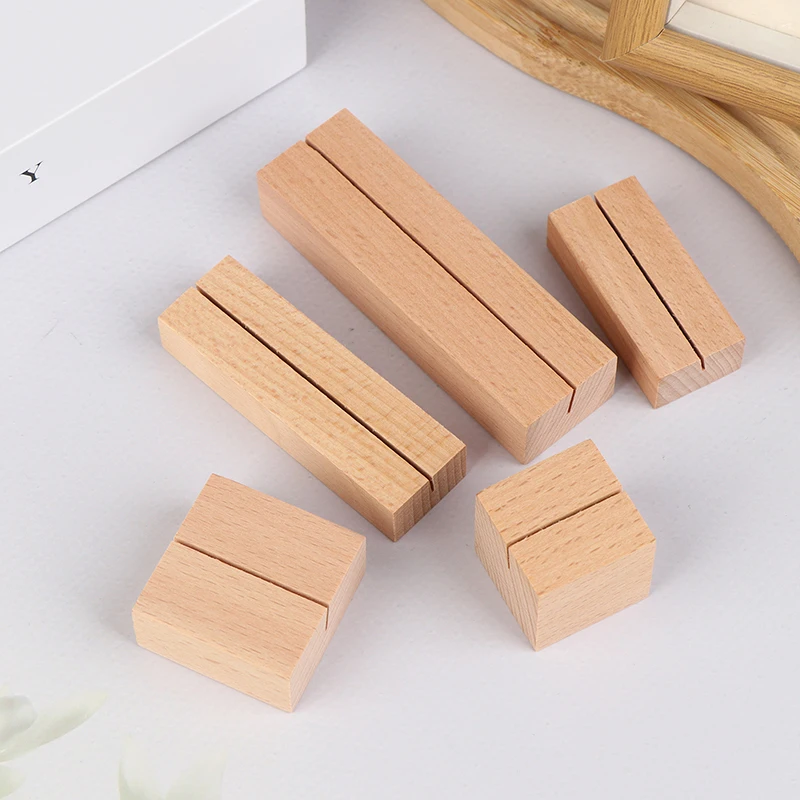 Wood Table Perfume Essential Oils Test Tester Paper Strip Holder Display Stand Clamps Aromatherapy Paper Clips Decoration