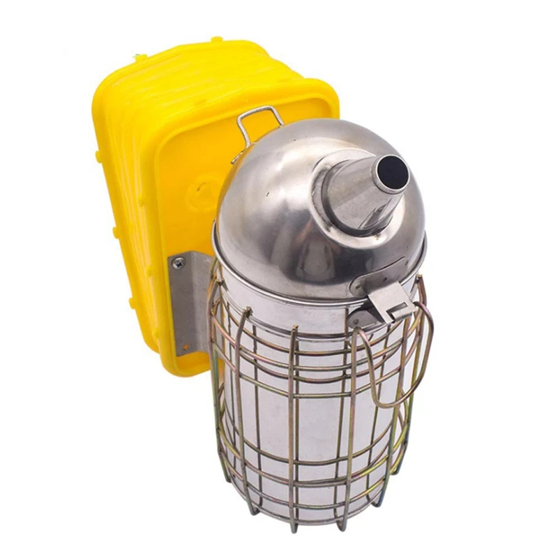 Bee Beehive Fogging Machine Smoke Smoker Plastic Blast Board Beehive Honeycomb Frame Beekeeping Tool Accessories